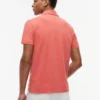 Regular Fit Garment-Dyed Crest Polo
