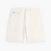 Regular Fit Garment-Dyed Denim Shorts