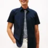 Regular Fit kortærmet Oxford-skjorte Shorts