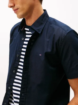 regular fit kortaermet oxford skjorte shorts 2 5 330x440 - Regular Fit kort&aelig;rmet Oxford-skjorte Shorts