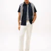 Regular Fit kortærmet Oxford-skjorte Shorts