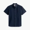 Regular Fit kortærmet Oxford-skjorte Shorts