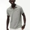 Regular Fit Piqué-polo i linblanding