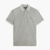 Regular Fit Piqué-polo i linblanding