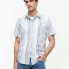 Regular Fit Striped Oxford Shirt