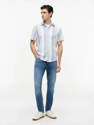 Regular Fit Striped Oxford Shirt