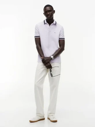 Regular Fit Tipped Wicking Polo