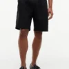 Relaxed Fit 10″ belteplissert shorts