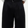 Relaxed Fit 10″ belteplissert shorts