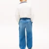 Relaxed Stretch Cargo-Jeans for barn