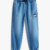 Relaxed Stretch Cargo-Jeans for barn
