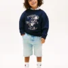 Rett denimshorts for barn Rett denimshorts for barn