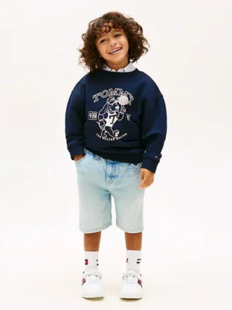 Rett denimshorts for barn