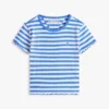Ribbet topp med lettuce-kant for barn
