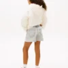Råkantede denimshorts for barn