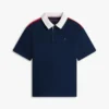 Rugby-polo med fargeblokker for barn
