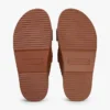 Sandaler med to stropper i nubucklær Sandaler med to stropper i nubucklær