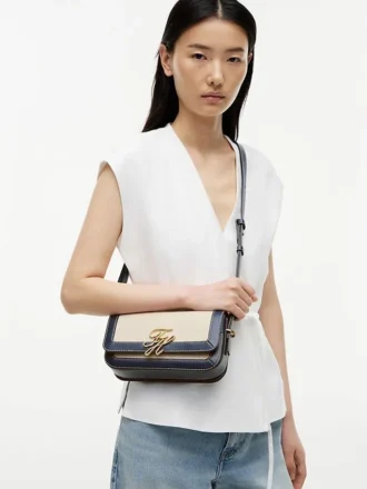 Script Monogram Canvas Crossbody