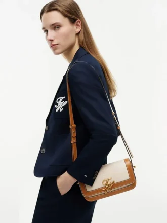 Script Monogram Canvas Crossbody