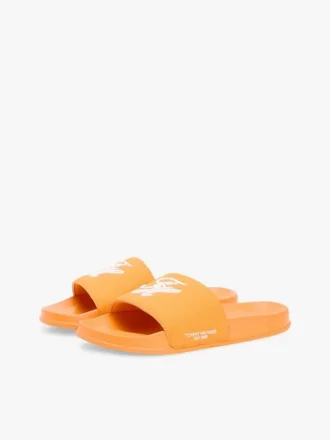 Script Monogram Canvas Pool Slide