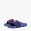 Script Monogram Canvas Pool Slide