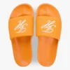 Script Monogram Canvas Pool Slide