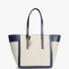 Script Monogram Canvas Tote Bag