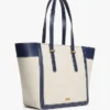 Script Monogram Canvas Tote Bag