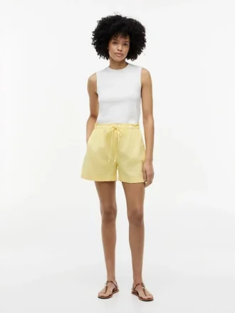 Shorts i lin-bomullsblanding Shorts i lin-bomullsblanding