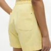 Shorts i lin-bomullsblanding