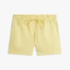 Shorts i lin-bomullsblanding