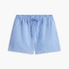 Shorts i lin-bomullsblanding