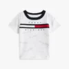Signature Flag Stripe Logo T-skjorte for Babyer
