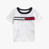 Signature Flag Stripe Logo T-skjorte for Babyer