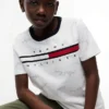 Signature Flag Stripe Logo T-skjorte for barn