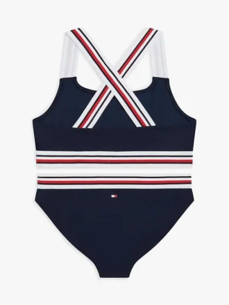 Signature Stripe 2-delers badedrakt for barn