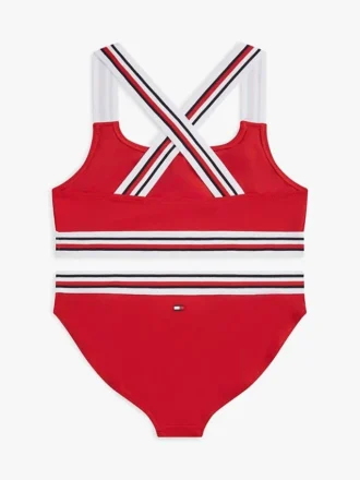 Signature Stripe 2-delers badedrakt for barn