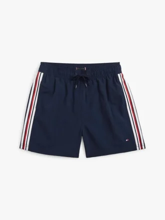 Signature Stripe-badebukser for barn