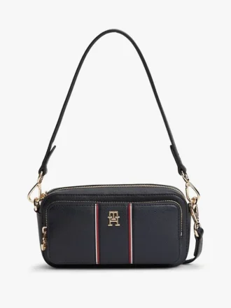 Signature Stripe Crossbody Bag
