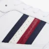 Signature Stripe Leather-Mix Sneaker