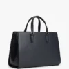 Signature Stripe Satchel Bag