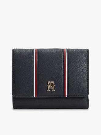 Signature Stripe Trifold Wallet