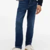 Slim fit-stretchjeans for barn