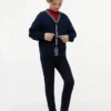 Slim fit-stretchjeans for barn