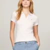 Slim Fit Stripe Stretch Cotton Polo