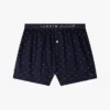Slim Fit vevd boksershorts
