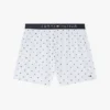 Slim Fit vevd boksershorts