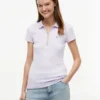 Slim Fit Zip Polo