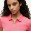 Slim Fit Zip Polo