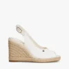 Slingback-sandaler med kilehæl